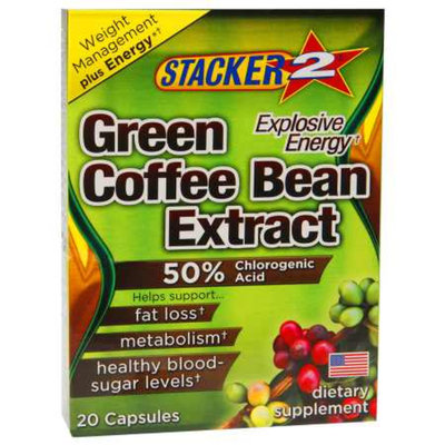 Stacker 2 Green Coffee Bean Extract, Capsules