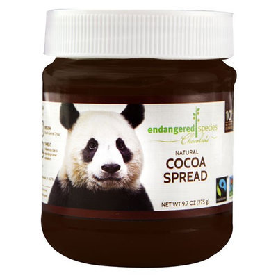 Endangered Species Chocolate Natural Cocoa Spread 9.7 oz - Vegan