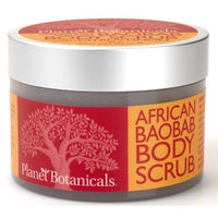 Planet Botanicals Baobab Foaming Body Scrub, 8 Fluid Ounce