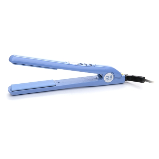 curling iron chi blue flat iron