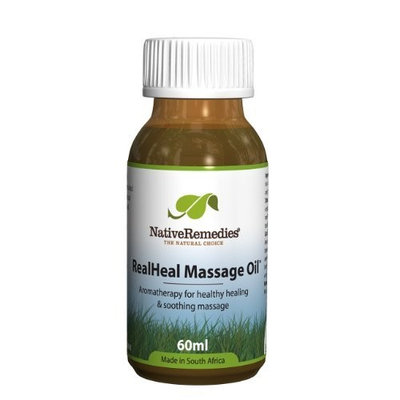 Native Remedies RealHeal Massage Oil with Healing and Restorative Properties (60ml)