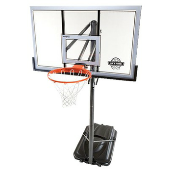 Lifetime Portable Power Lift Basketball Unit - Gray/Orange (54