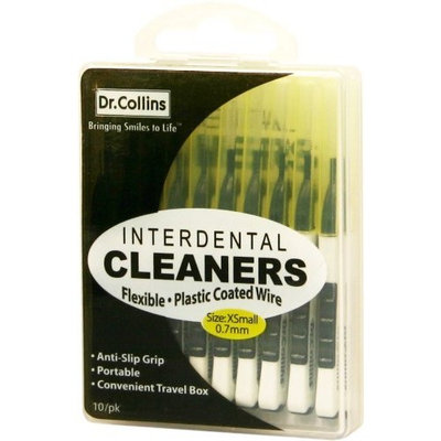 Dr. Collins Interdental Clearners Extra Small, 10 Count Package