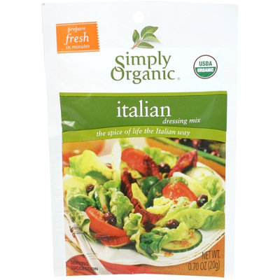 Simply Organic Certified Organic Italian Salad Dressing