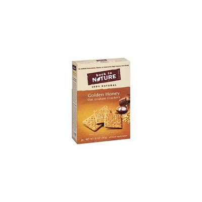 Back To Nature Oat Grahams Crackers, Golden Honey, 10-Ounce (Pack of 6)