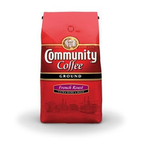 Community Coffee Ground Coffee, French Roast, 32-Ounce Bags (Pack of 2)