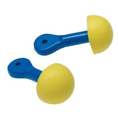 EAR 3M Express Pod Plugs, Uncorded (3 Pairs), Noise plugs NRR 25 db