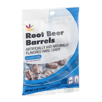 Ahold Root Beer Barrels Hard Candy Sugar Free