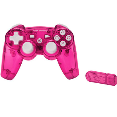 PDP Rock Candy Wireless Controller, Pink (PS3)