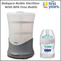 The First Years Y4572 Babypro Bottle Sterilizer And Soothie Bisphenol Free Bottle 5oz.