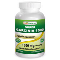 Best Naturals, SUPER GARCINIA 1500 (Garcinia Cambogia Extract 500 mg per capsule) - 120 Veggie Capsu