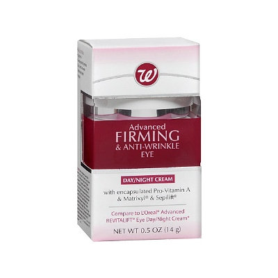 Walgreens Advanced Firming & Anti-Wrinkle Eye Day/Night Cream