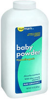 Sunmark Baby Powder, Pure Cornstarch 15 oz by Sunmark