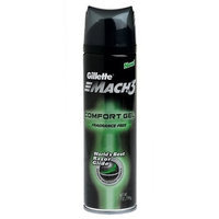 Gillette Mach3 Sensitive Skin Shaving Gel, Fragrance Free, 7 Ounces
