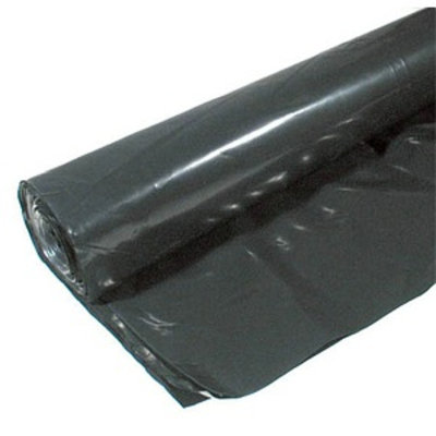 Berry Plastics 20' X 100' 4 ML Tyco Polyethylene Black Plastic Sheeting