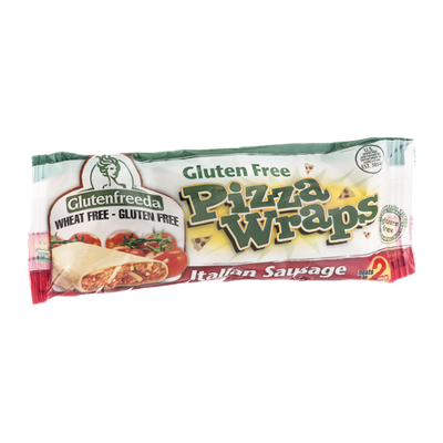 Glutenfreeda Gluten Free Pizza Wraps Italian Sausage