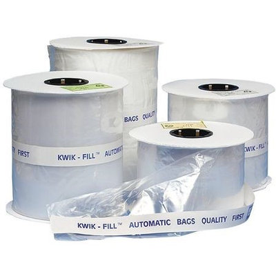Value Brand KF0305HD Lay Flat Poly Bag, LDPE, 5InL, 3InW, PK1500