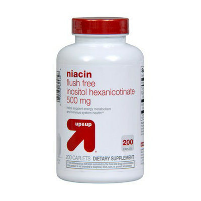 up&up 500mg Flush Free Niacin - 200ct
