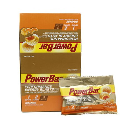 PowerBar Performance Energy Blasts Orange