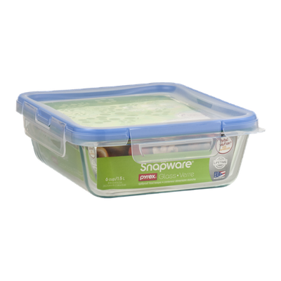 Pyrex Snapware Glass Spillproof Food Keeper 6 Cups