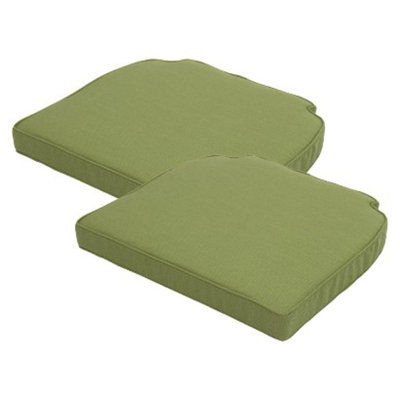 Patio Cushion Set: Smith & Hawken 2 Piece Pistachio (Green) for Side
