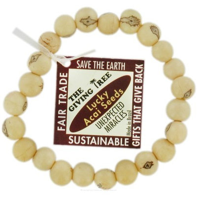 Zorbitz - The Giving Tree Lucky Acai Seeds Bracelet Ivory Unexpected Miracles