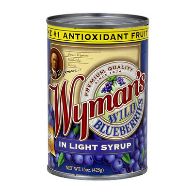 Santa Barbara Olives Wyman's Of Maine Wild Blueberries In Light Syrup