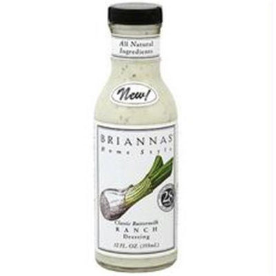 Briannas B66490 Briannas Homestyle Dressingbuttermilk Ranch -6x12oz