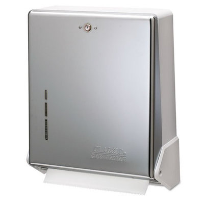 Lagasse Inc. True Fold Metal Front Sturdy Cabinet Towel Dispenser