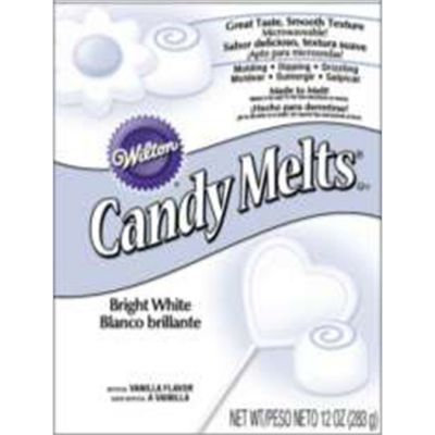 Wilton W191112-1300 Candy Melts 12oz-Bright White