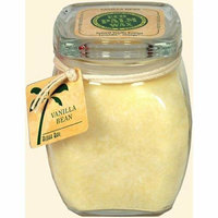 Aloha Bay Square Top Eco Palm Wax Jar Candle Vanilla 13.5 oz
