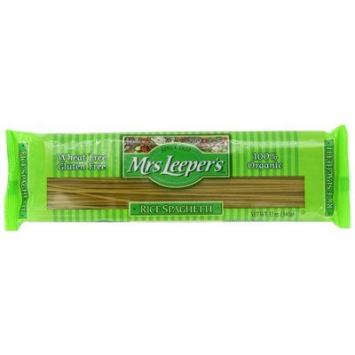 Mrs Leepers Mrs. Leeper's Pasta Organic, Rice Spaghetti, 12-Ounce Bags (Pack of 12)