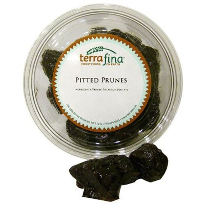 Terrafina Pitted Prunes, 8.5-Ounce Containers (Pack of 16)