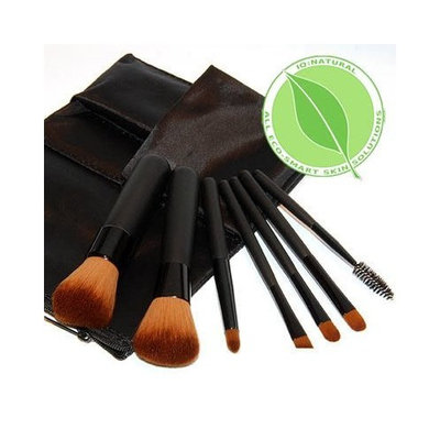 Iq Natural 8pc Mineral Makeup Brush Set Black professional UNDER $22.00!