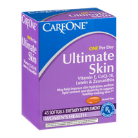 CareOne One Per Day Ultimate Skin Women's Health Softgels - 45 CT