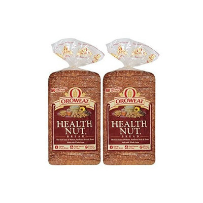 Oroweat Sliced Bread 24oz Loaf (Pack of 2) Choose Flavor Below (Whole Grains - Health Nut)