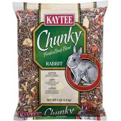 Kaytee Supreme Chunky Daily Blend for Rabbit, 4-Pound