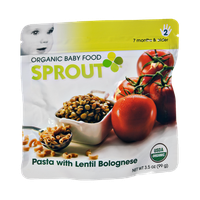 Sprout Pasta with Lentil Bolognese Organic Baby Food