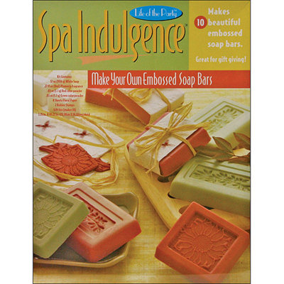 Life Of The Party Embossed Soap Kit