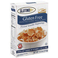 Glutino Gluten Free Corn Rice Flakes Frosted Sensible Beginnings Cereal