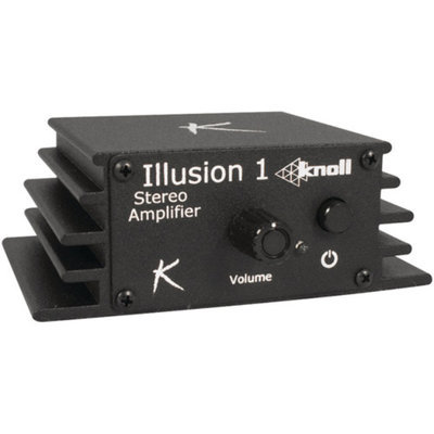 Knoll Systems KNOLL SYSTEMS ILLUSION 1 15-Watt Integrated Stereo Amplifier Volume Controls Only