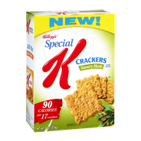 Special K® Kellogg Savory Herb Baked Snacks Crackers
