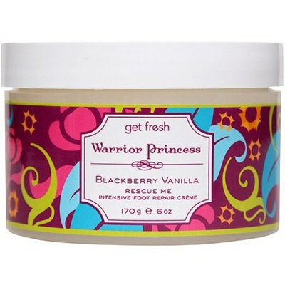 Get Fresh Warrior Princess Rescue Me Foot Crème, Blackbery Vanilla