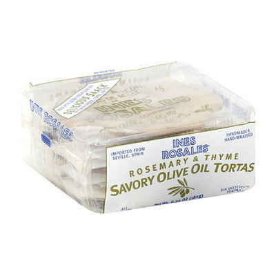 Ines Rosales Savory Olive Oil Rosemary & Thyme Tortas