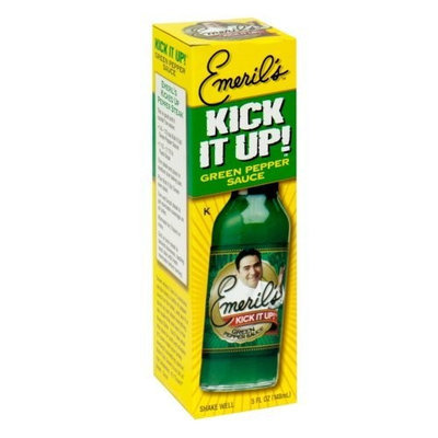 Emeril's Kick It Up Sauce Green Pepper, 5-Ounce Glass (Pack of 6)