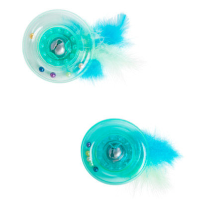 Whisker CityA 2-Pack Disk Holiday Cat Toy