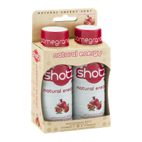 Shotz Natural Energy Vitamin Supplement Pomegrante - 2 CT