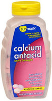 Sunmark Calcium Antacid Chewable Tablets Extra Strength, Assorted Berries 96 tabs by Sunmark