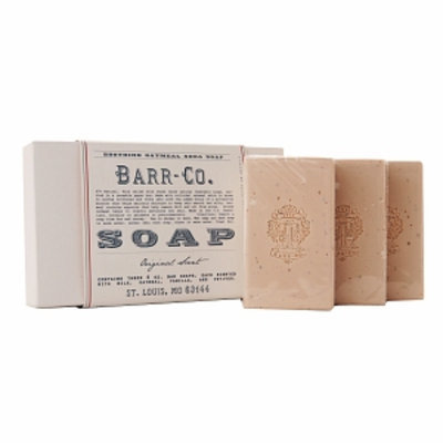 Barr Co Three Piece Oatmeal Shea Soap Gift Set, 3 piece