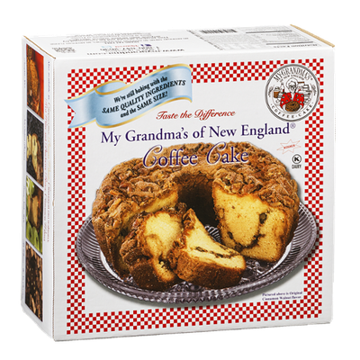 My Grandma's of New England Coffee Cake Cinnamon Walnut